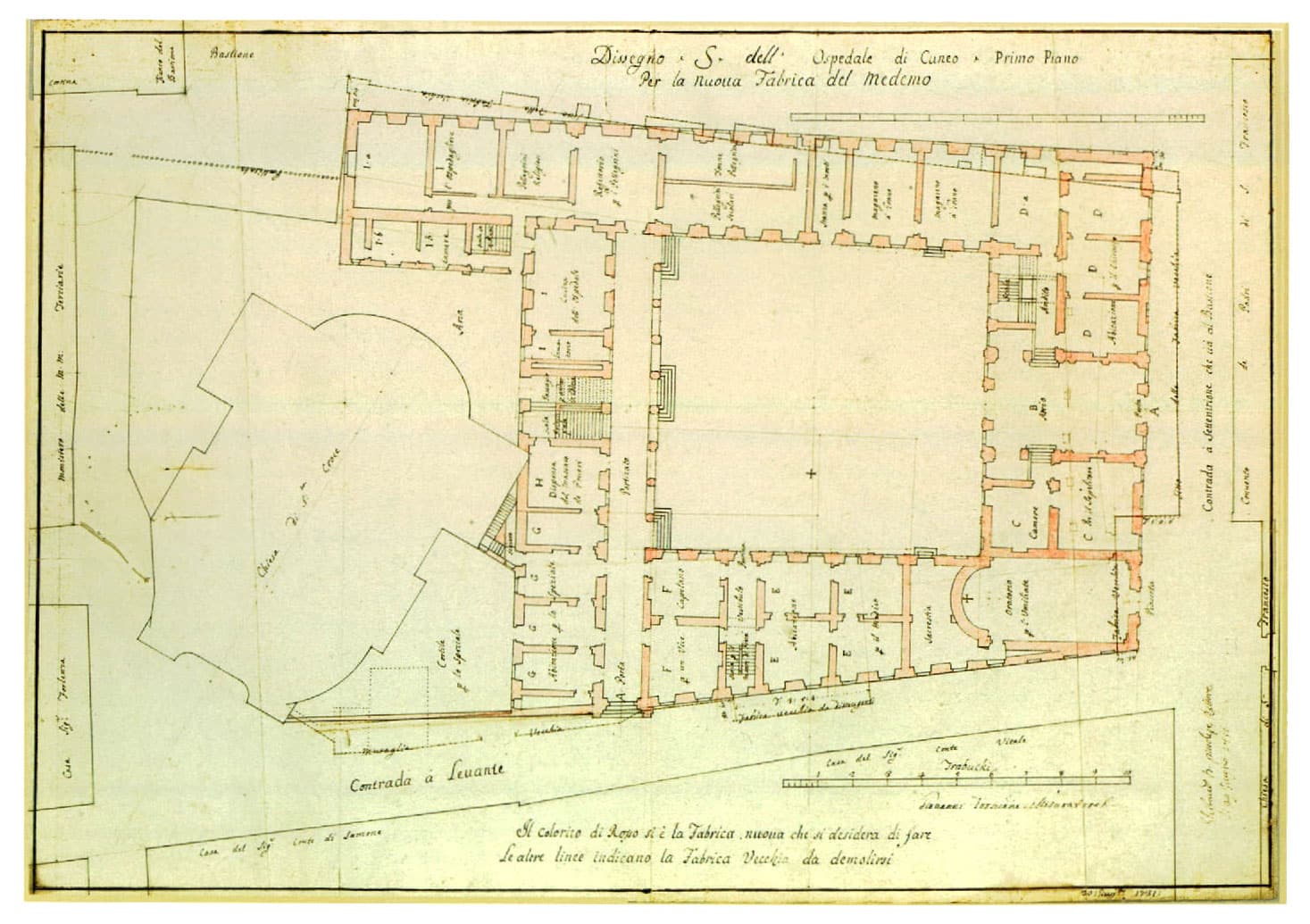 Project for Palazzo Santa Croce by Vittorio Bruno di Samone