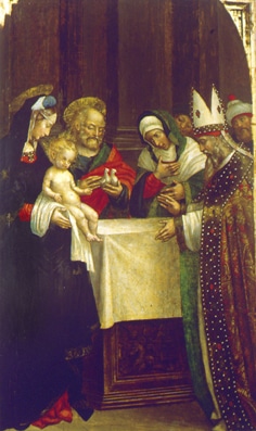 Ferrari Defendant and collaborator (?) Presentation at the Temple - 1513