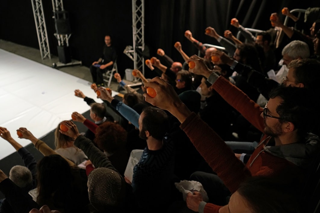 Ce travail sur l'orange