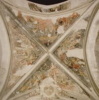 The vault of Pietro da Saluzzo