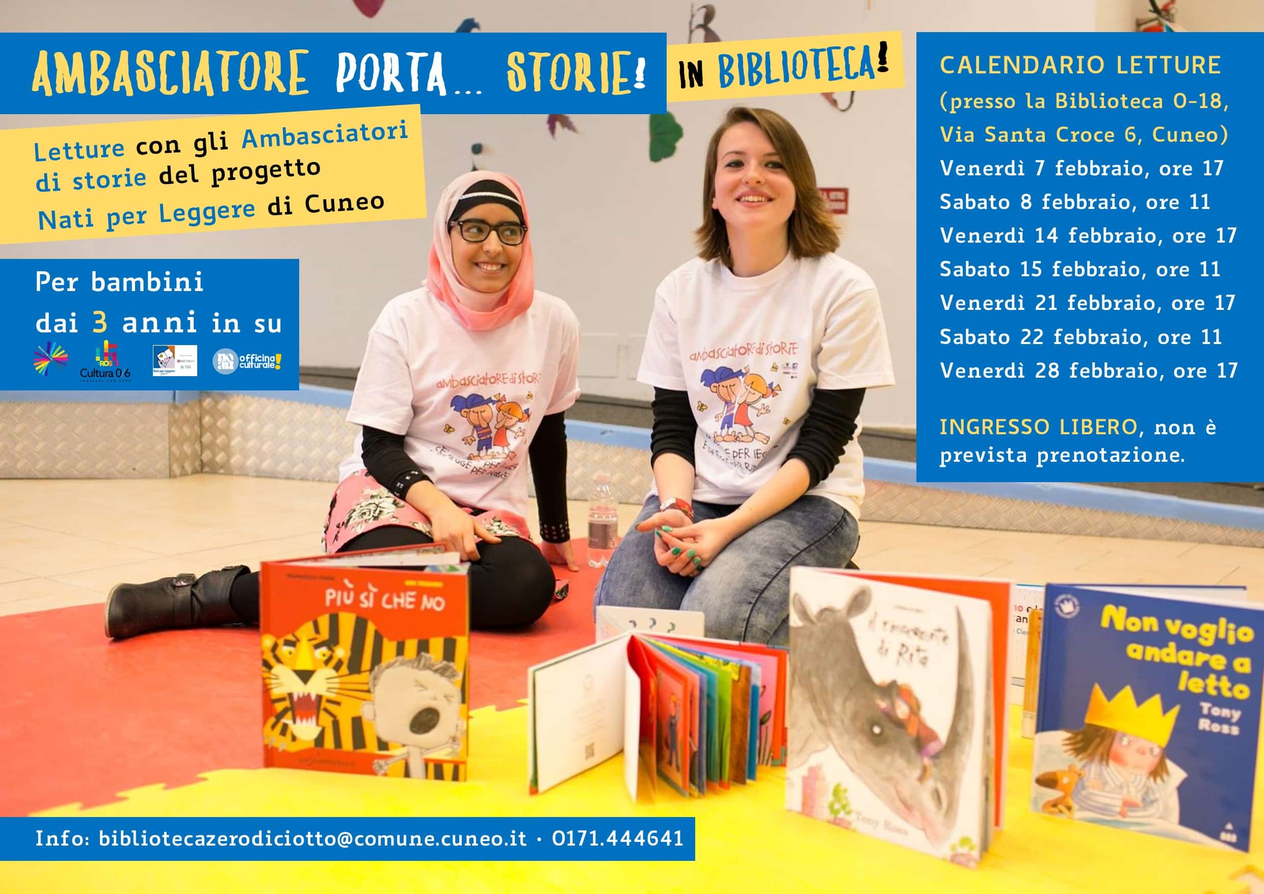 Ambasciatori porta storie... in biblioteca