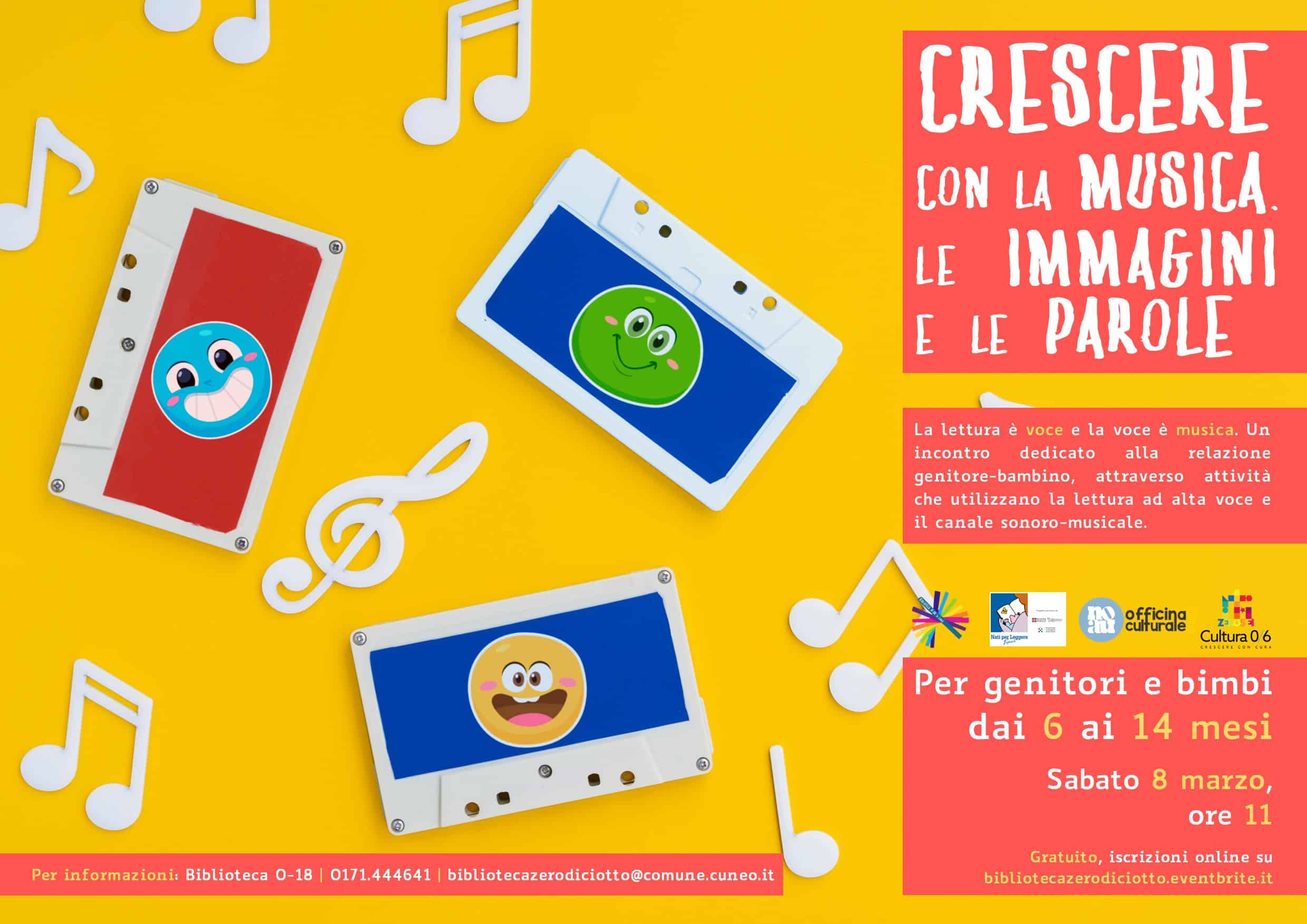Crescere con la musica, le immagini, le parole