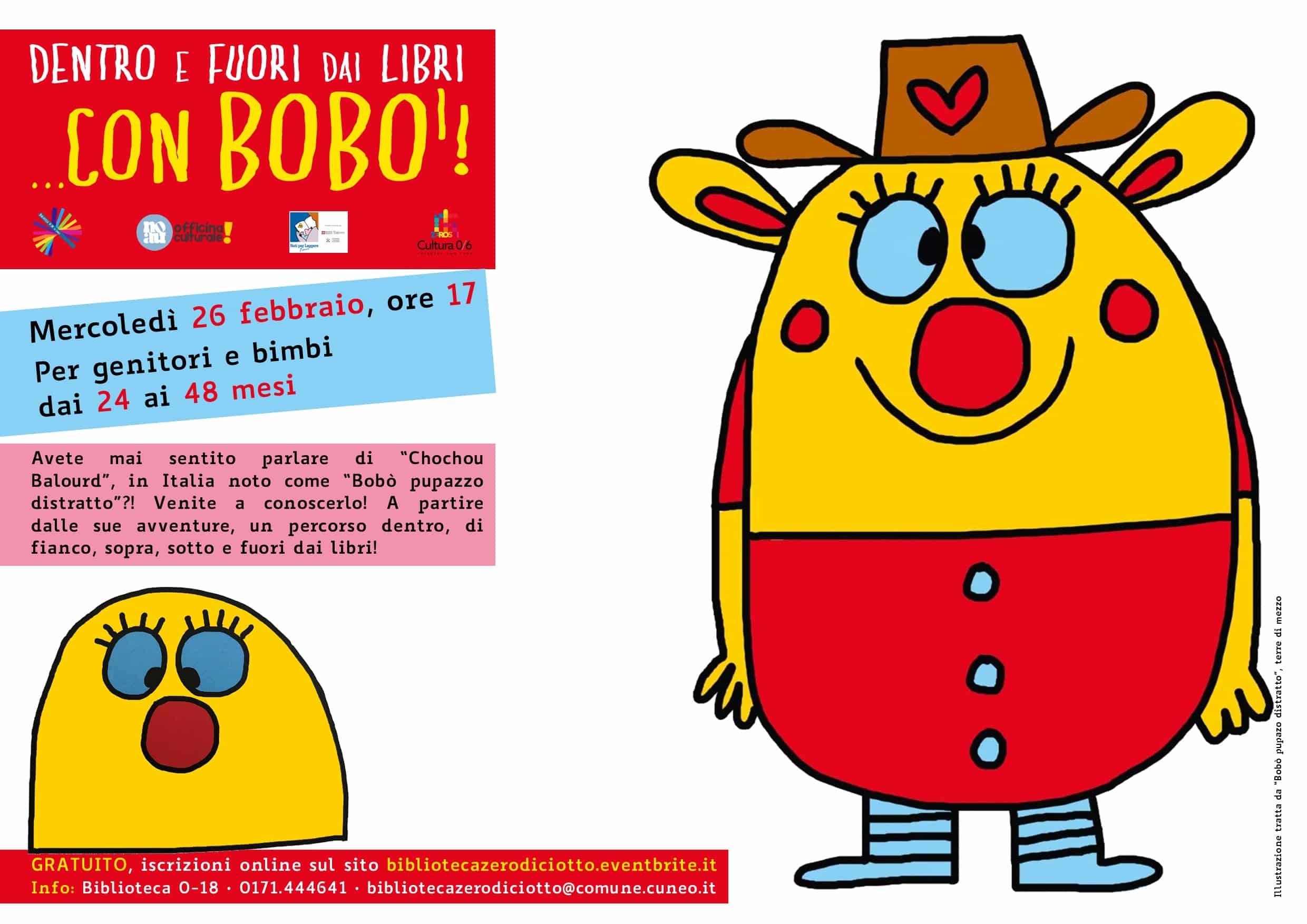 Dentro e fuori dai libri... con Bob&ograve;!