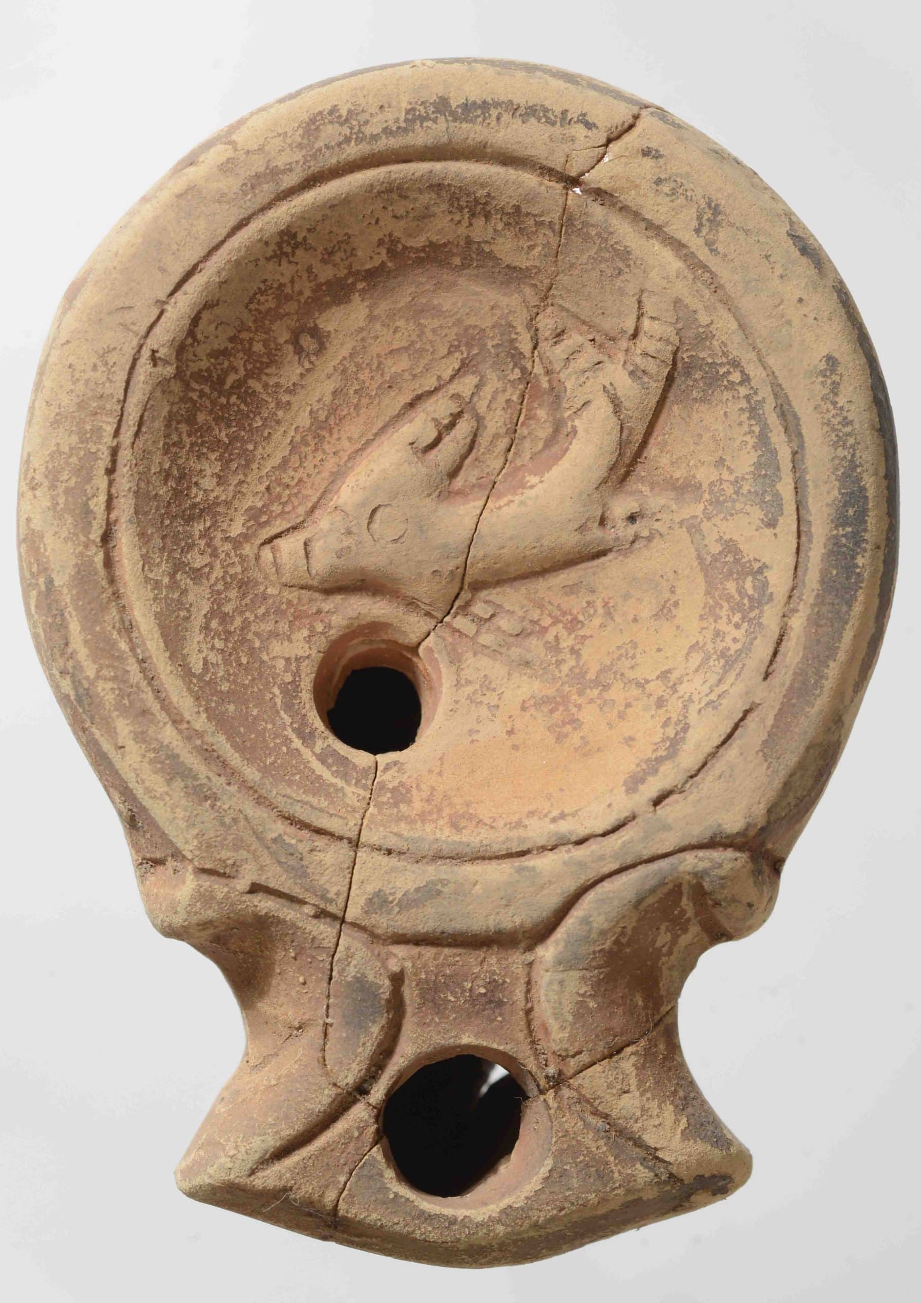 Roman oil lamp