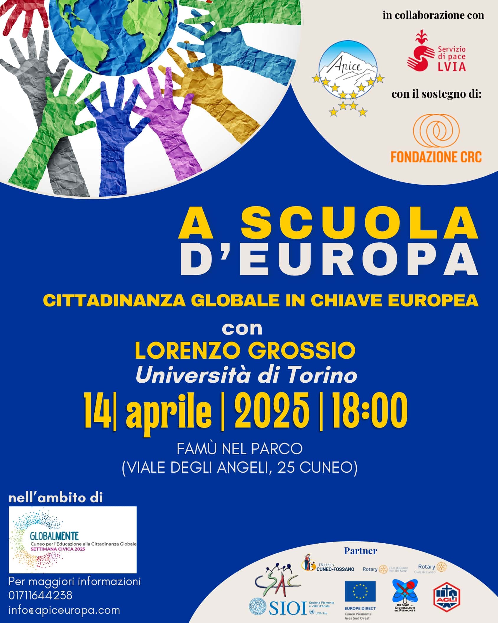 A SCUOLA D&rsquo;EUROPA &ndash; cittadinanza globale in chiave europea
