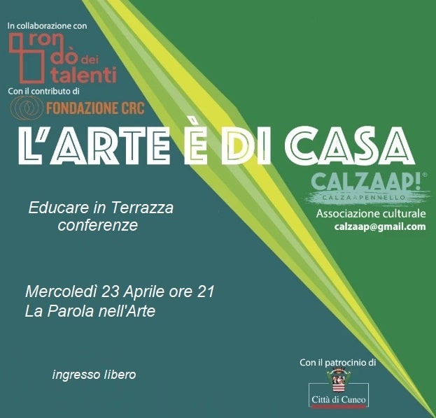 L’arte è di casa – la poesia nell’arte del novecento