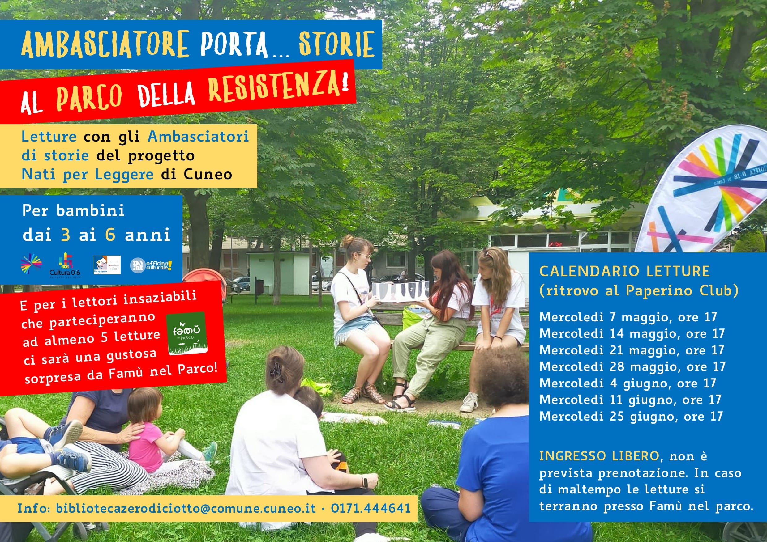 Ambasciatore porta... storie! Al Parco della Resistenza