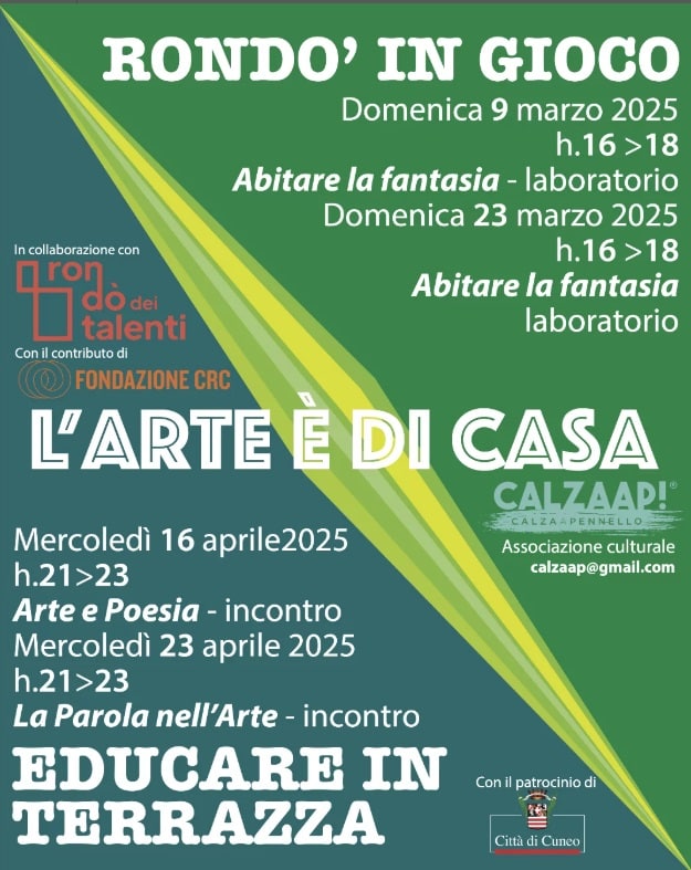 L’arte è di casa – arte e poesia