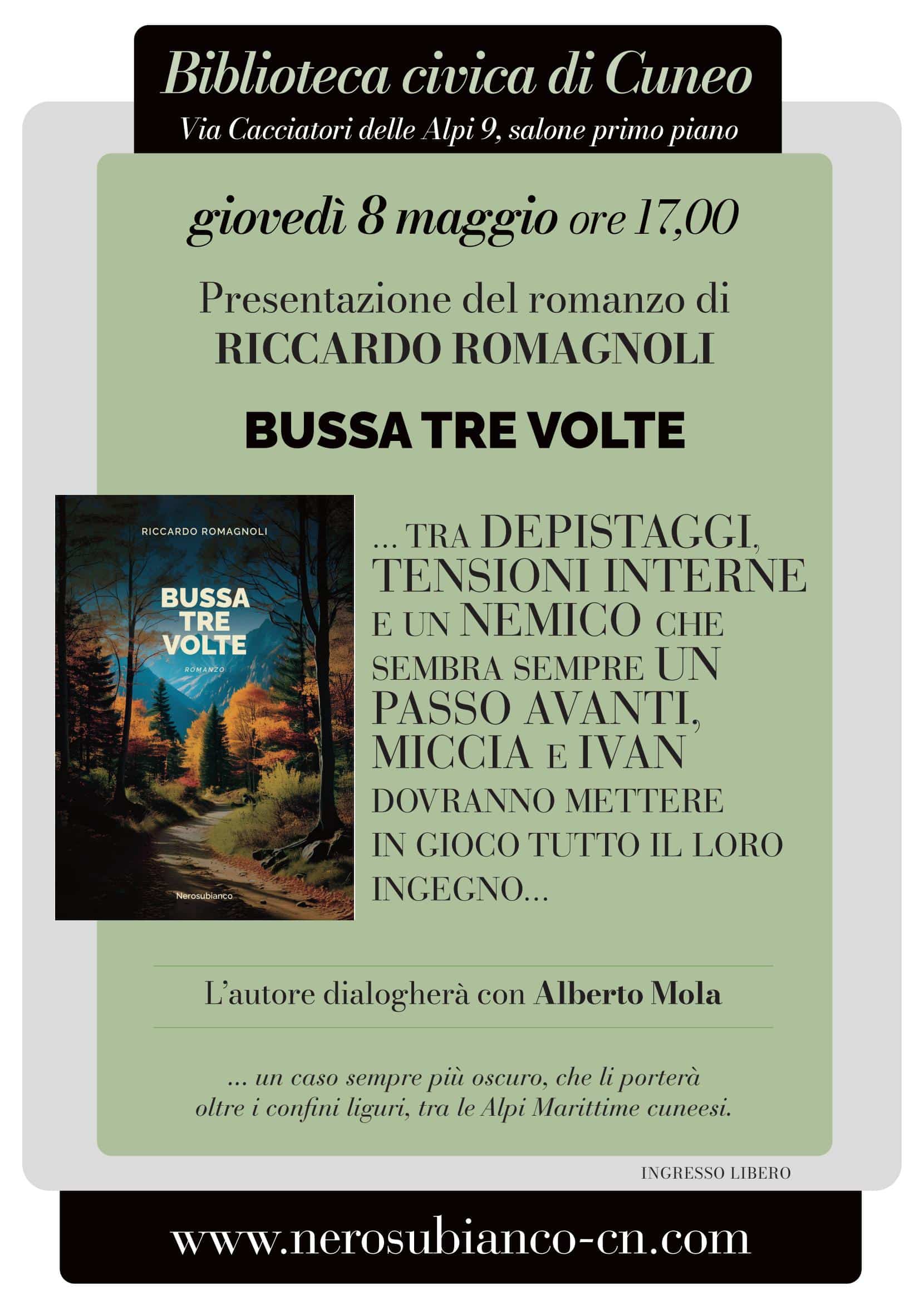 Bussa tre volte