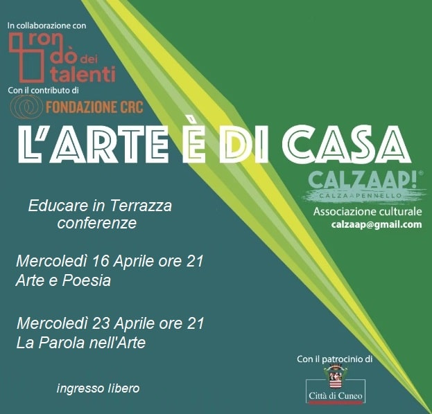 L’arte è di casa – arte e poesia