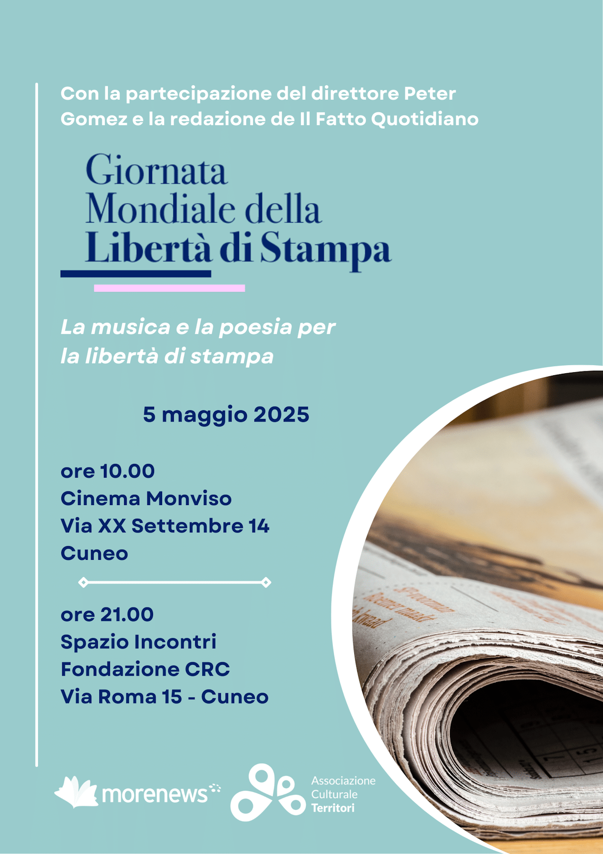 Giornata Mondiale della Libert&agrave; di Stampa