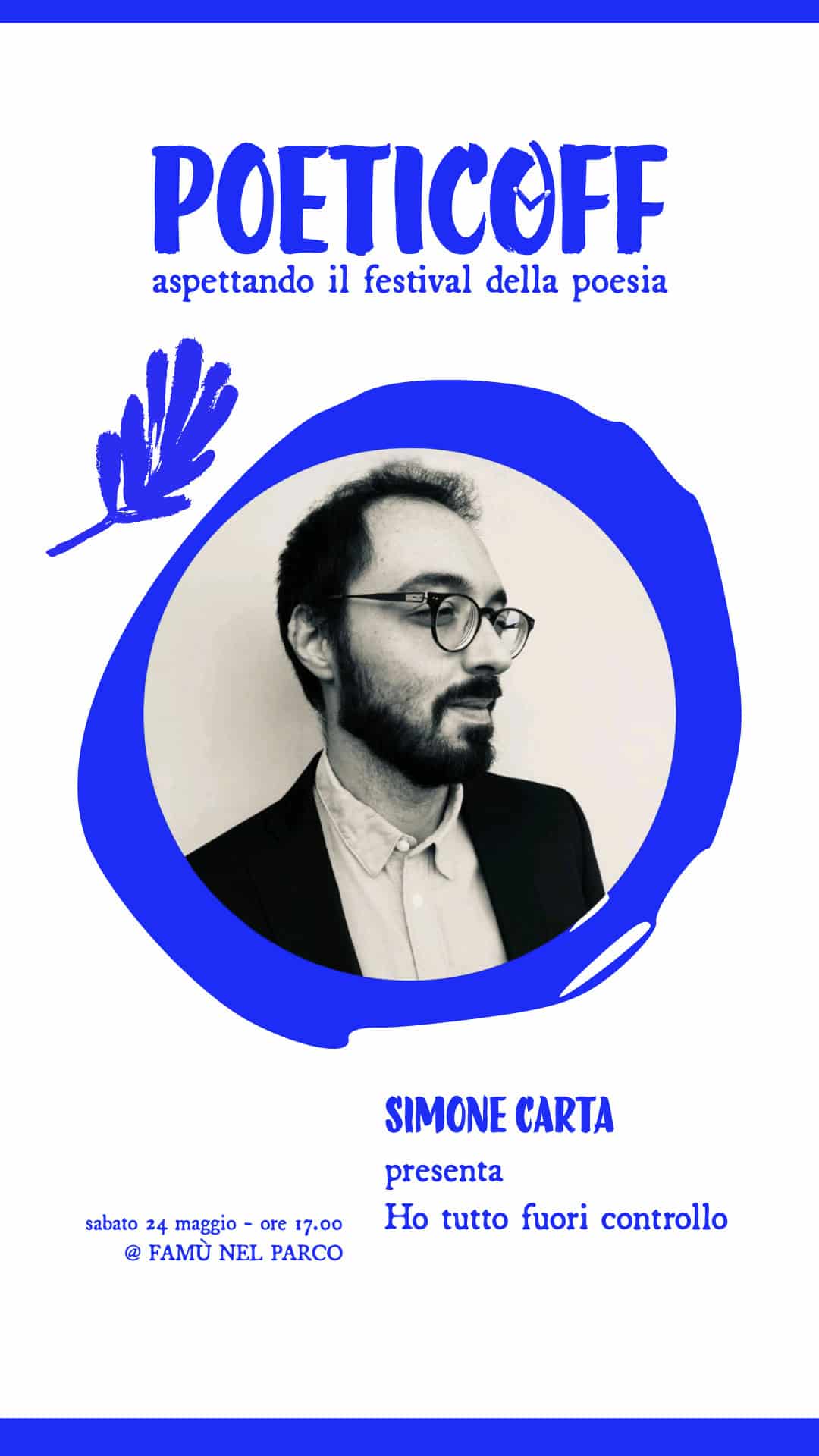 "Ho tutto fuori controllo" - Simone Carta "Ho tutto fuori controllo" - Simone Carta