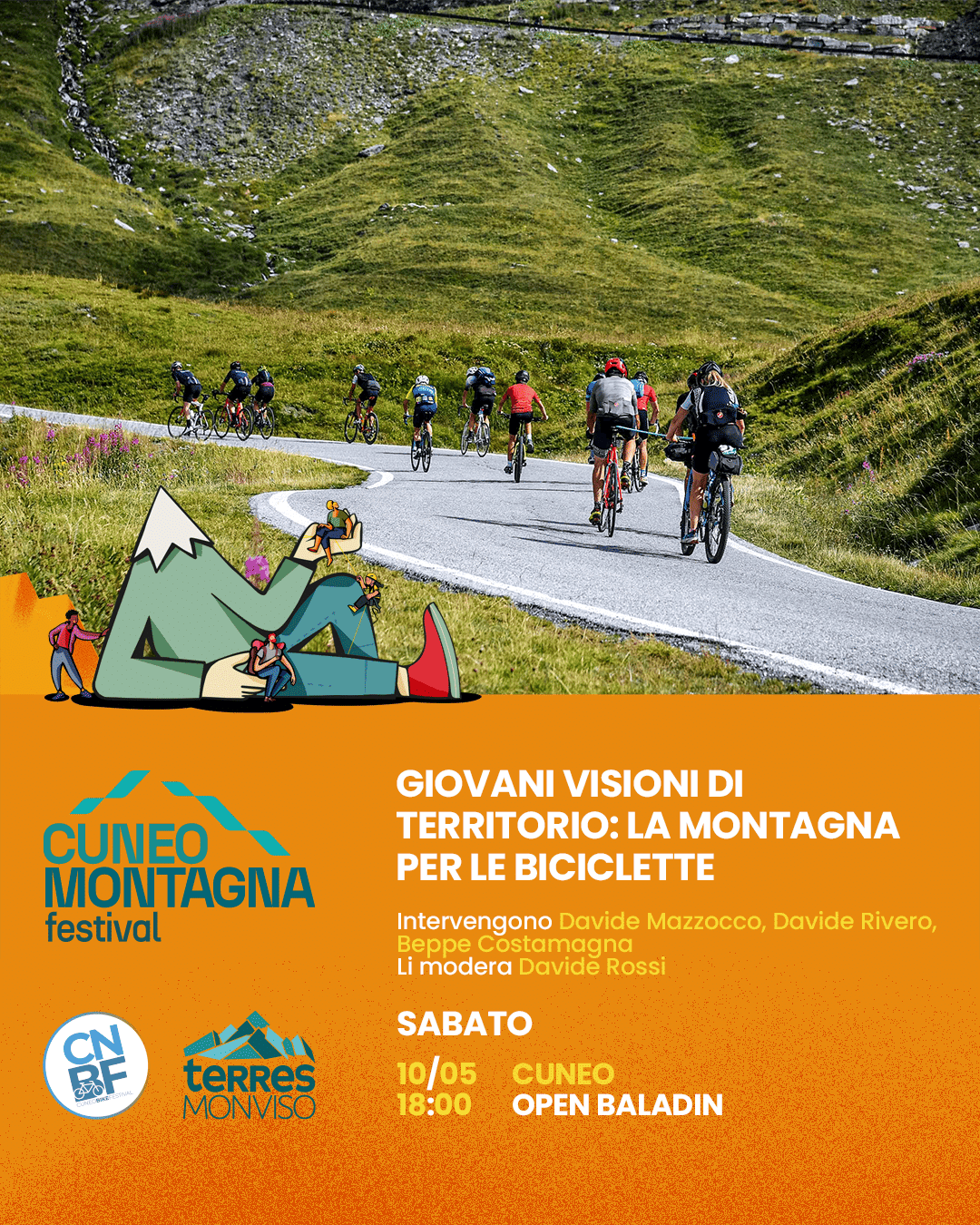 Giovani visioni di territorio: la montagna per le biciclette Giovani visioni di territorio: la montagna per le biciclette