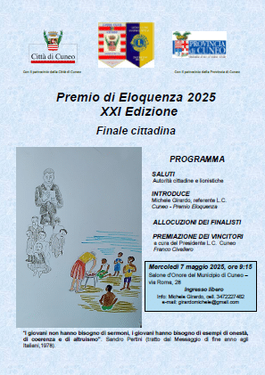Premio Eloquenza 2025 – XXI Edizione