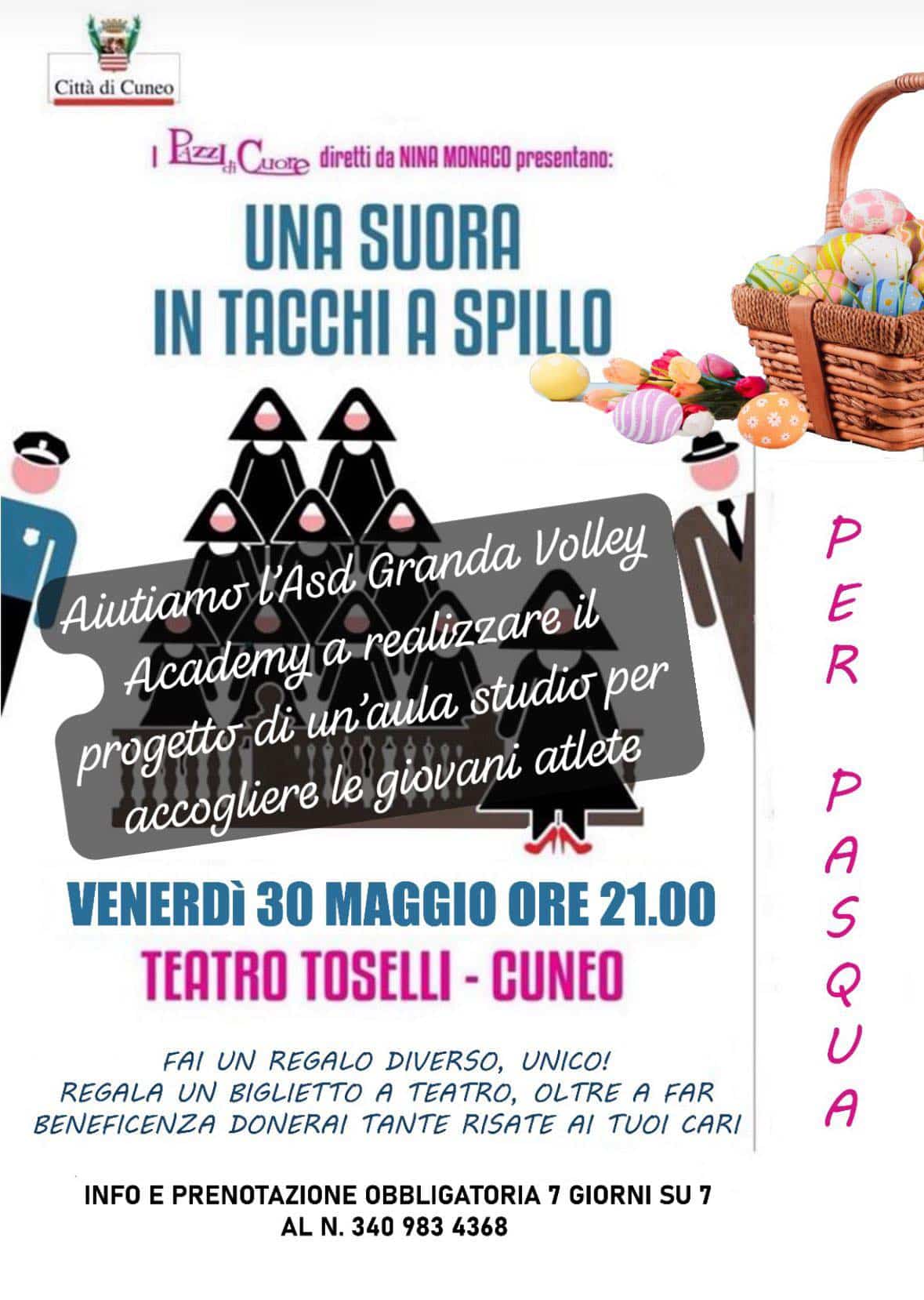 Una suora in tacchi a spillo