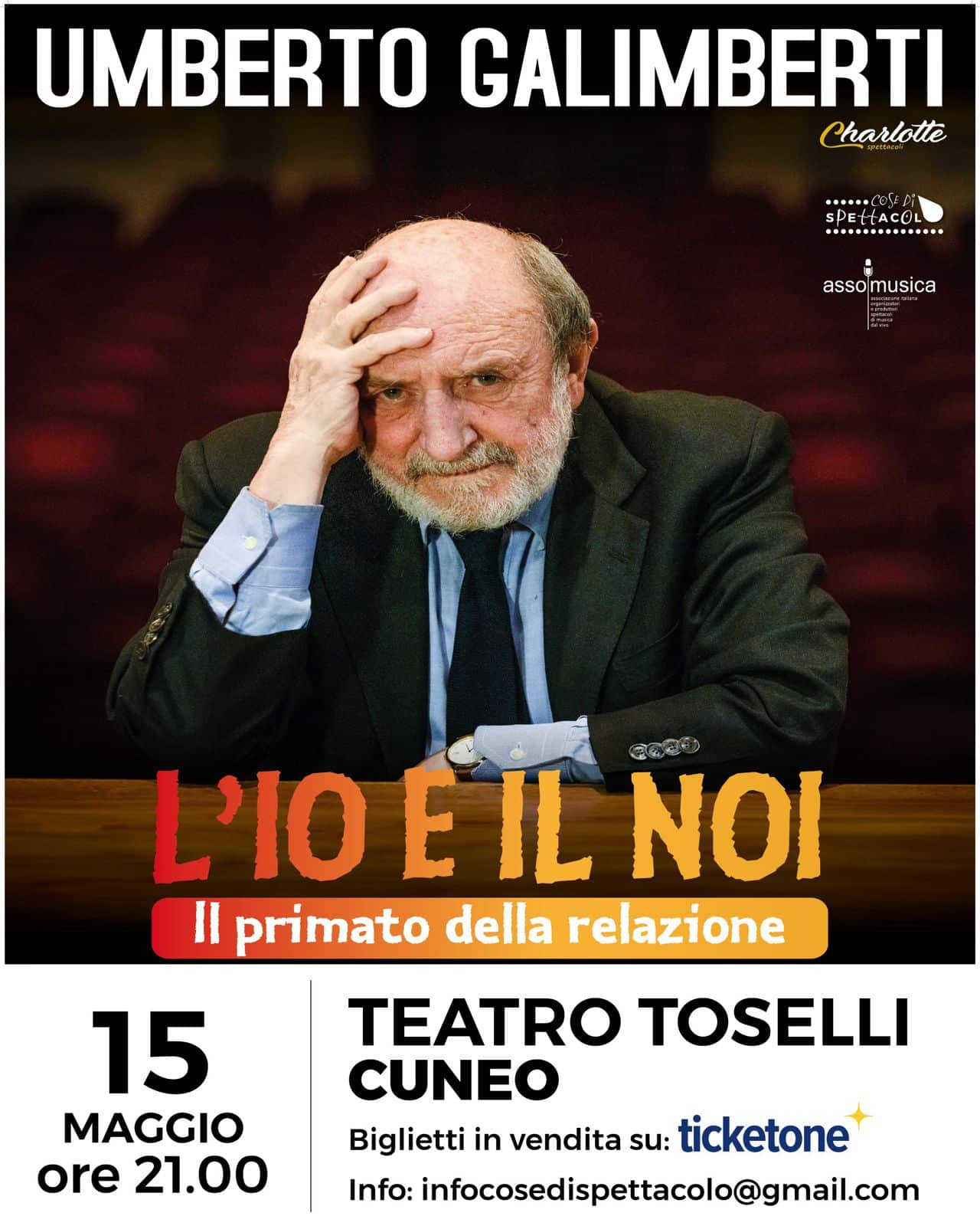UMBERTO GALIMBERTI &ndash; L&rsquo;IO E IL NOI IL PRIMATO DELLA RELAZIONE