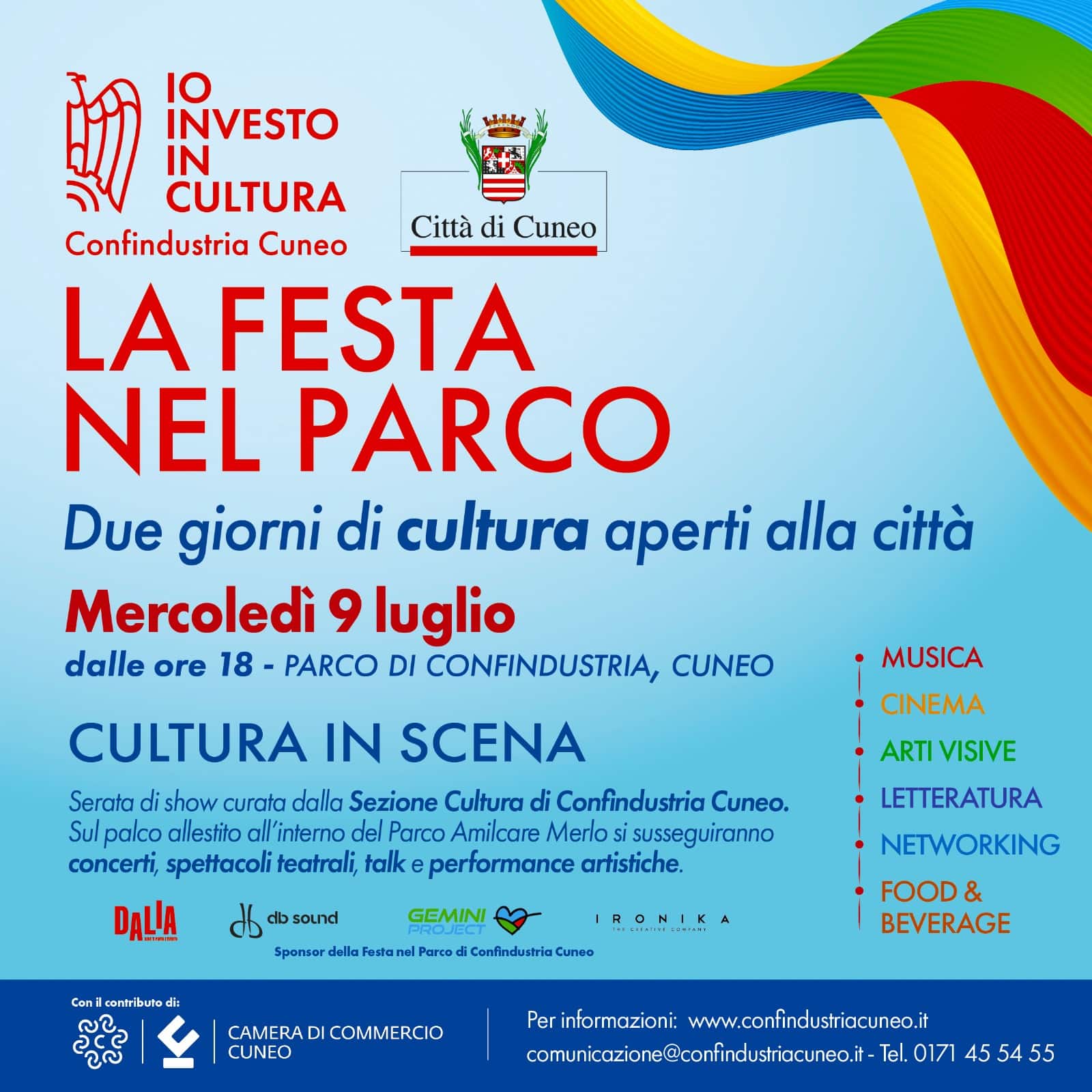 Io investo in cultura: la Festa nel Parco