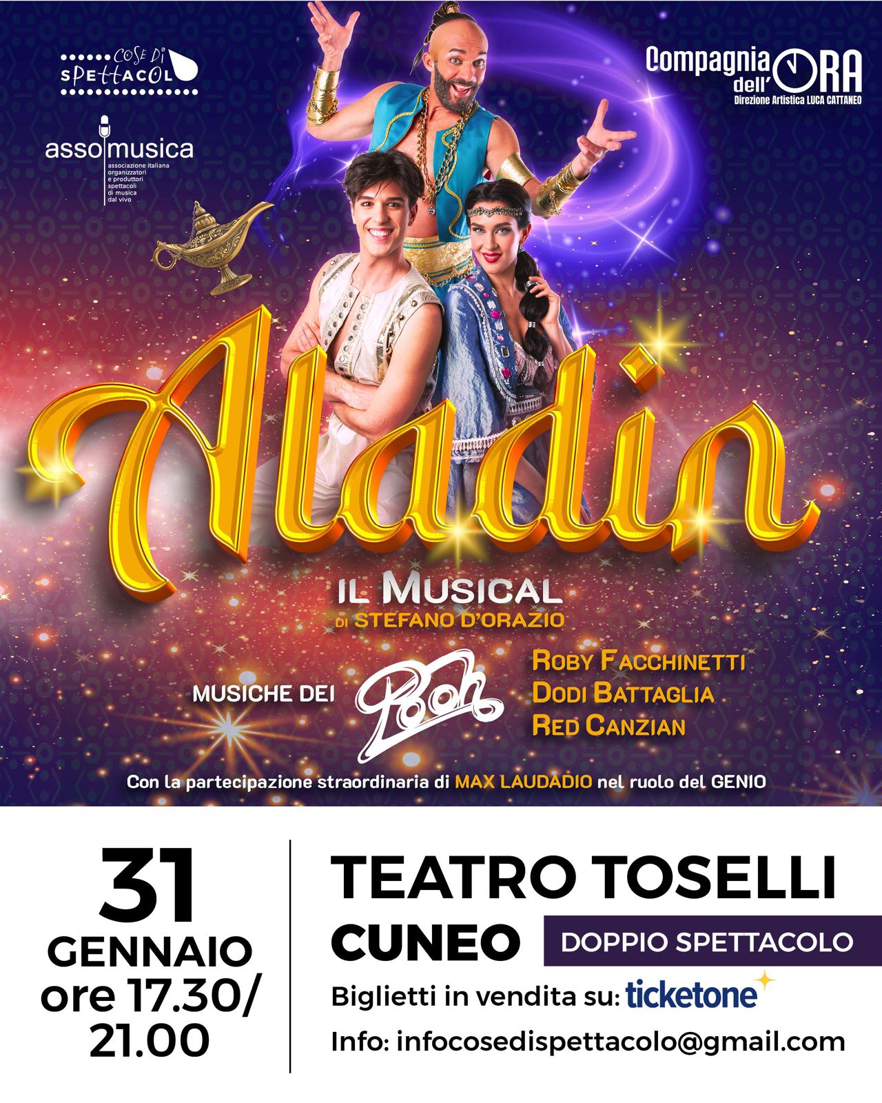 ALADIN IL MUSICAL DI STEFANO D&rsquo;ORAZIO