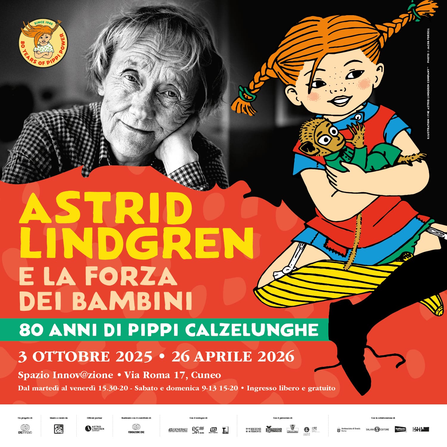 Astrid Lindgren e la forza dei bambini. 80 anni di pippi calzelunghe