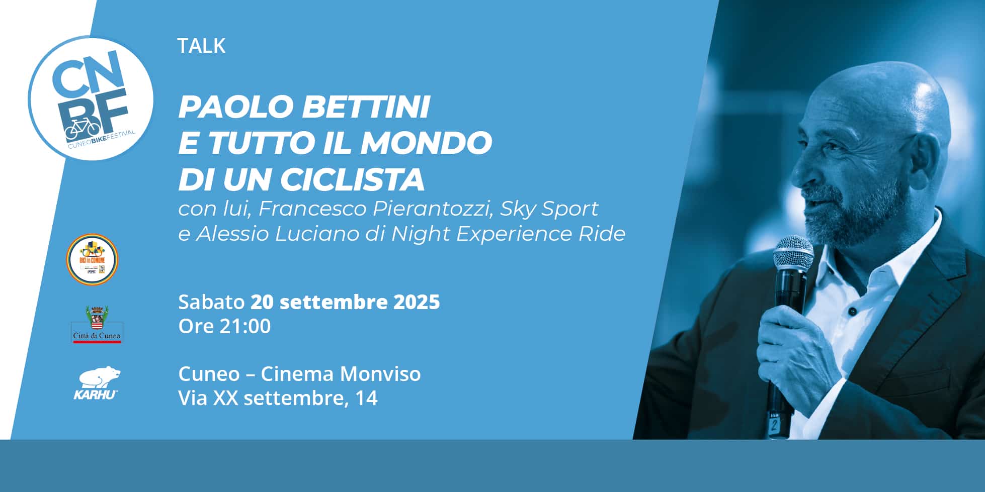 PAOLO BETTINI E TUTTO IL MONDO DI UN CICLISTA
