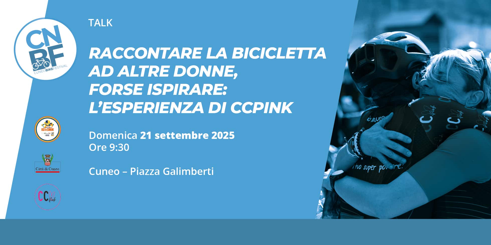 RACCONTARE LA BICICLETTA AD ALTRE DONNE, FORSE ISPIRARE: L’ESPERIENZA DI CCPINK