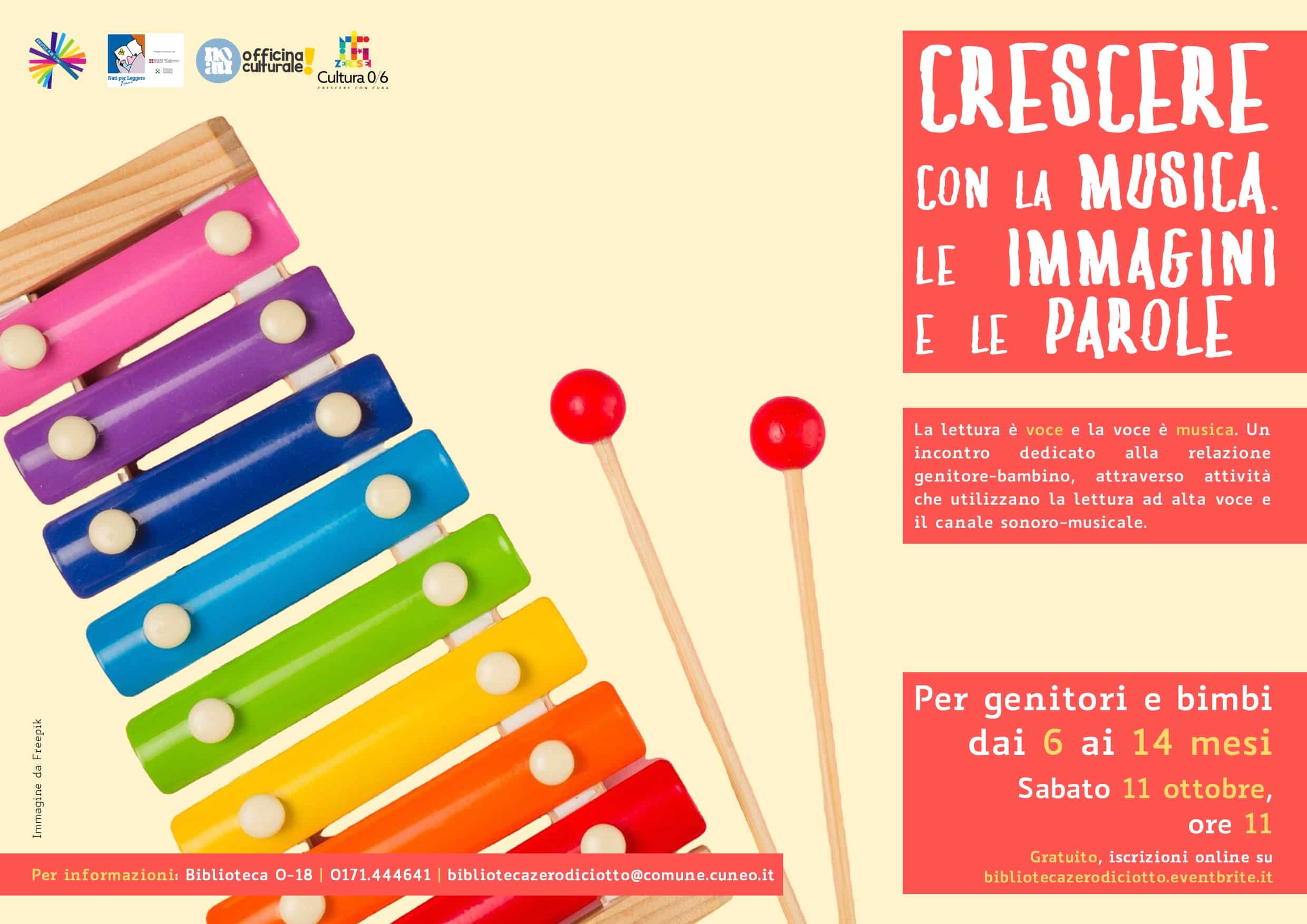 Crescere con la musica, le immagini e le parole | 6-14 mesi