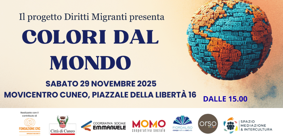 Colori dal mondo – una giornata di incontro e condivisione tra culture