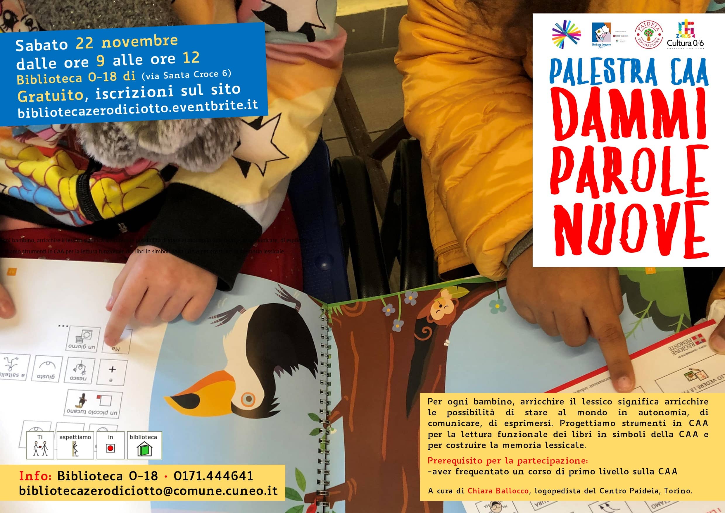Dammi parole nuove • Palestra CAA per ADULTI