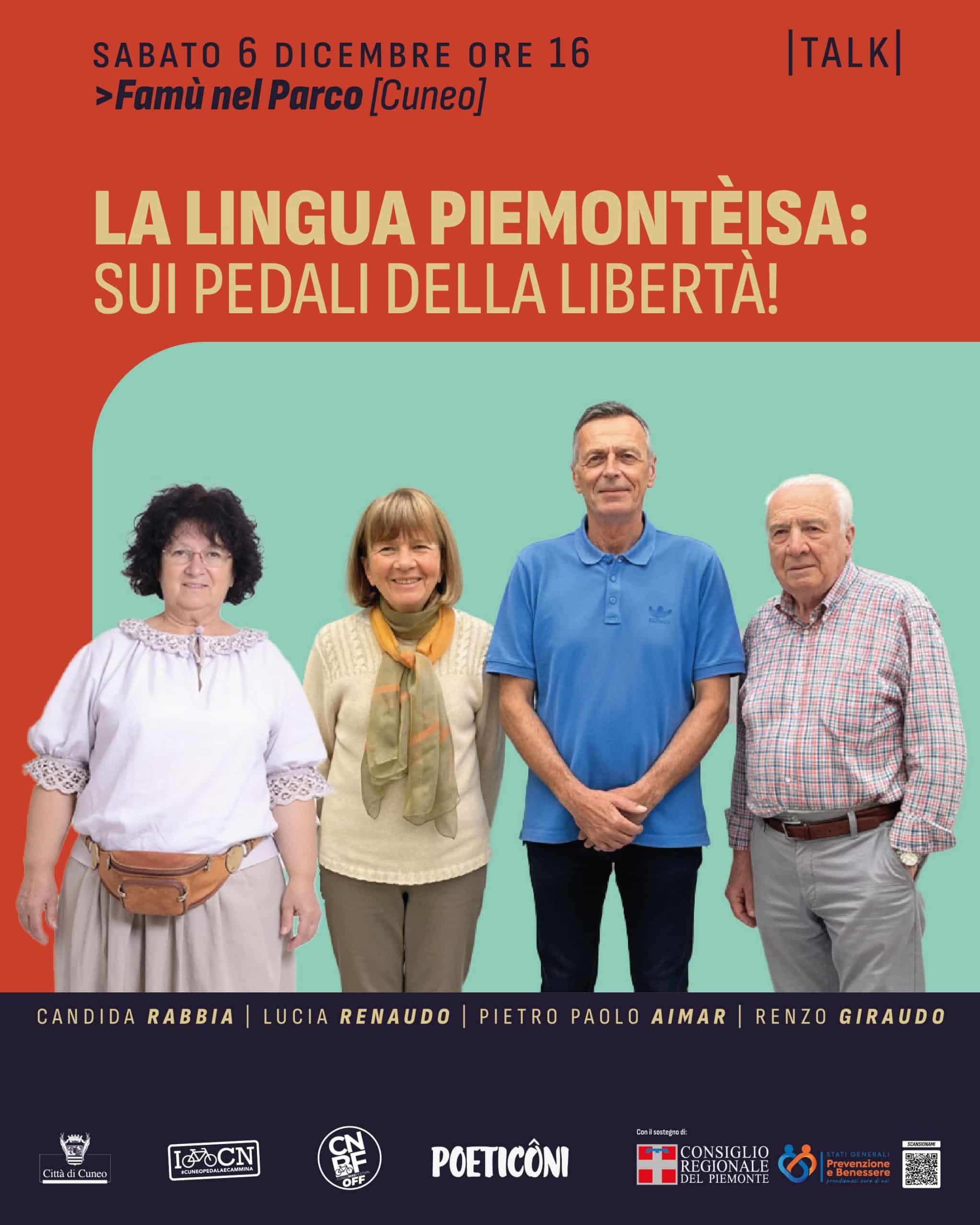 La lingua piemontèisa: sui pedali della libertà!