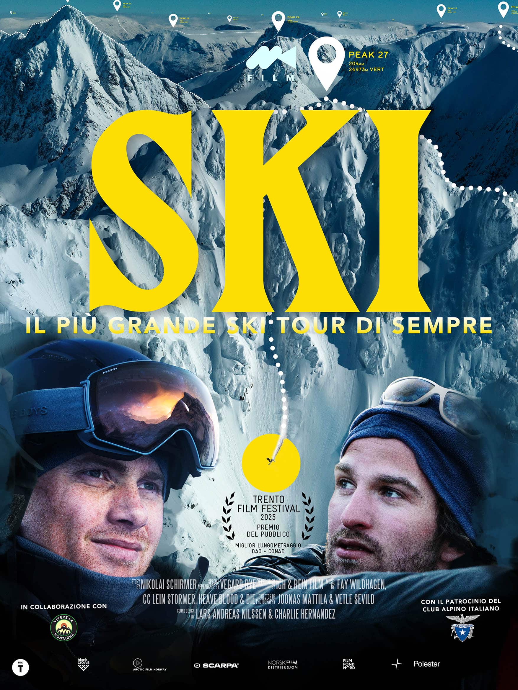 SKI &ndash; IL PIU&rsquo; GRANDE SKI TOUR DI SEMPRE (1^ VISIONE &ndash; ANTEPRIMA)