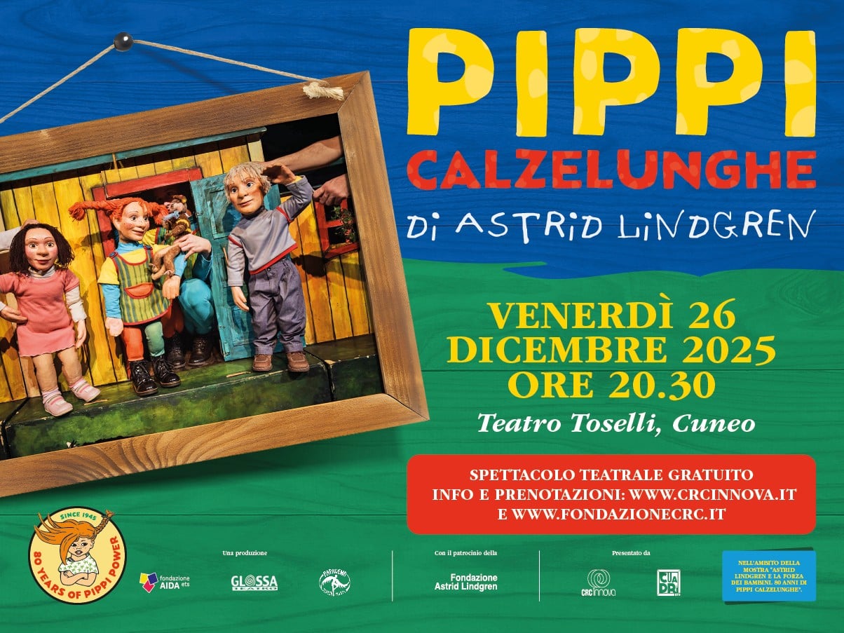 Pippi Calzelunghe di Astrid Lindgren a teatro