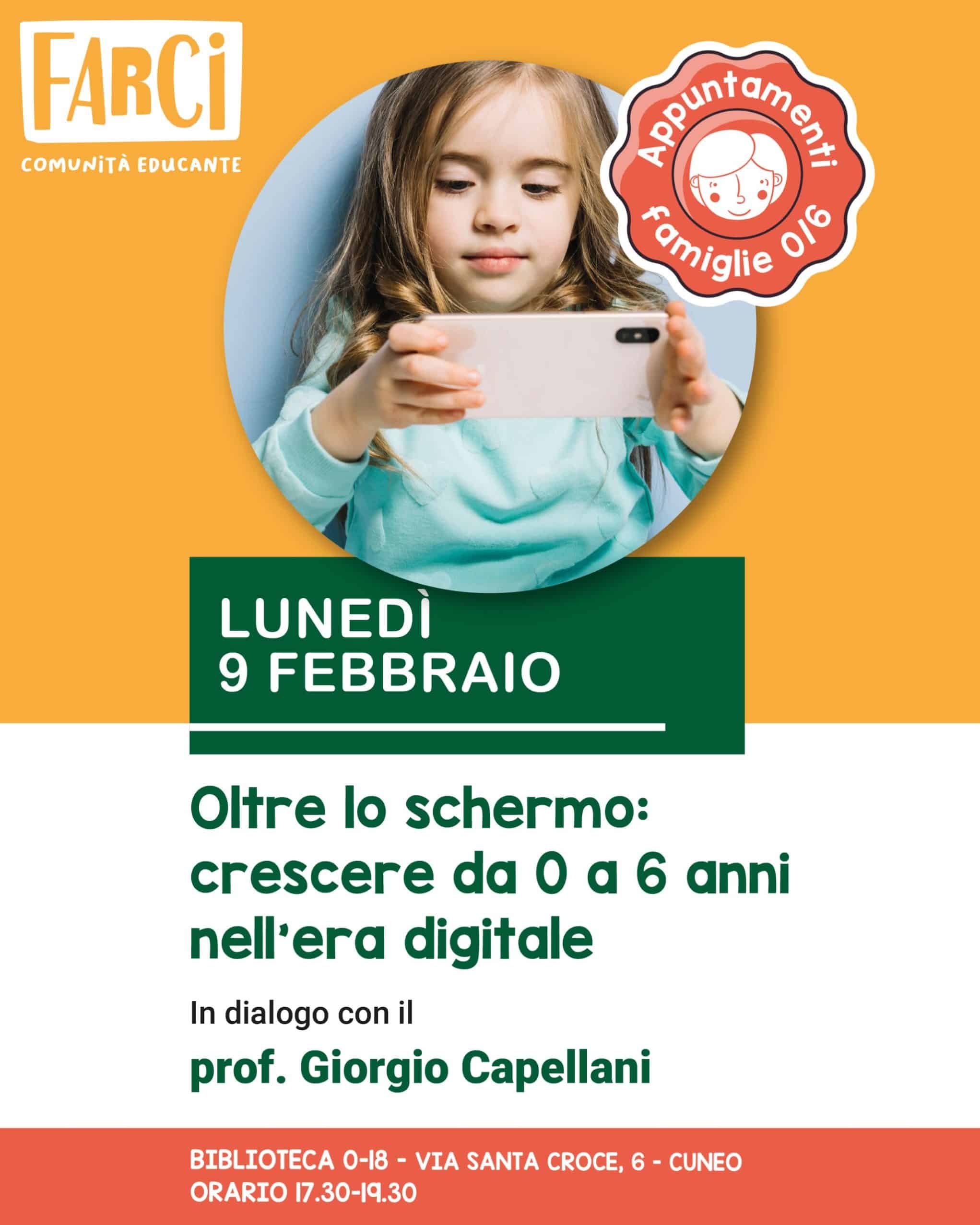 Oltre lo schermo. crescere da 0 a 6 anni nell’era digitale