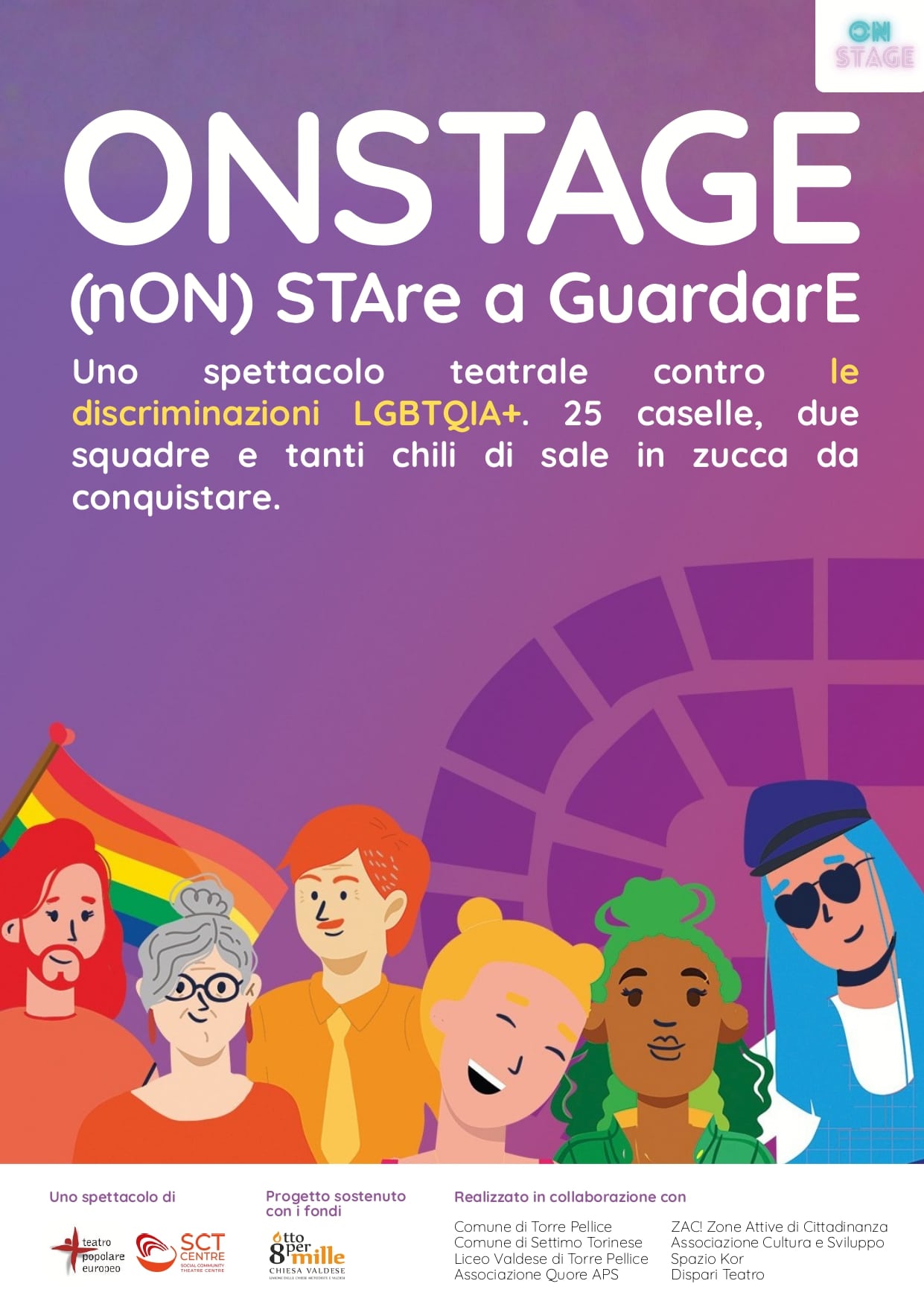 SUR SCÈNE (NE RESTEZ PAS À REGARDER)