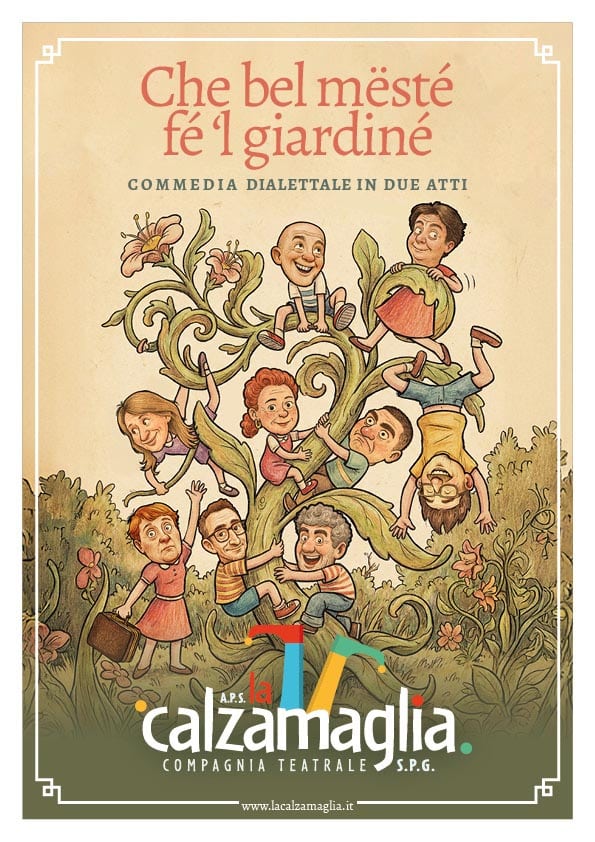 Che bel mësté fé ‘l giardiné