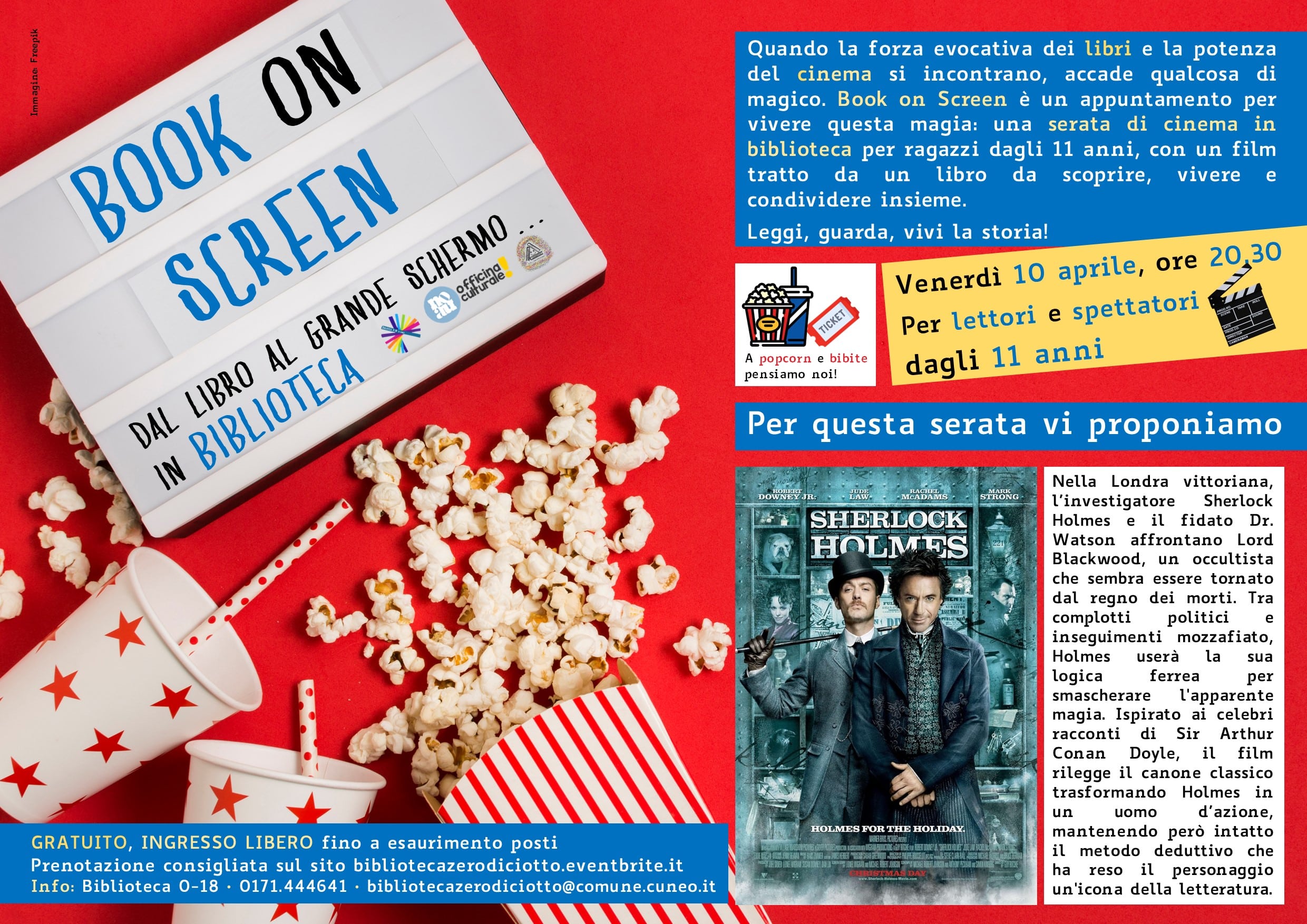 Book on Screen • Sherlock Holmes (dagli 11 anni)