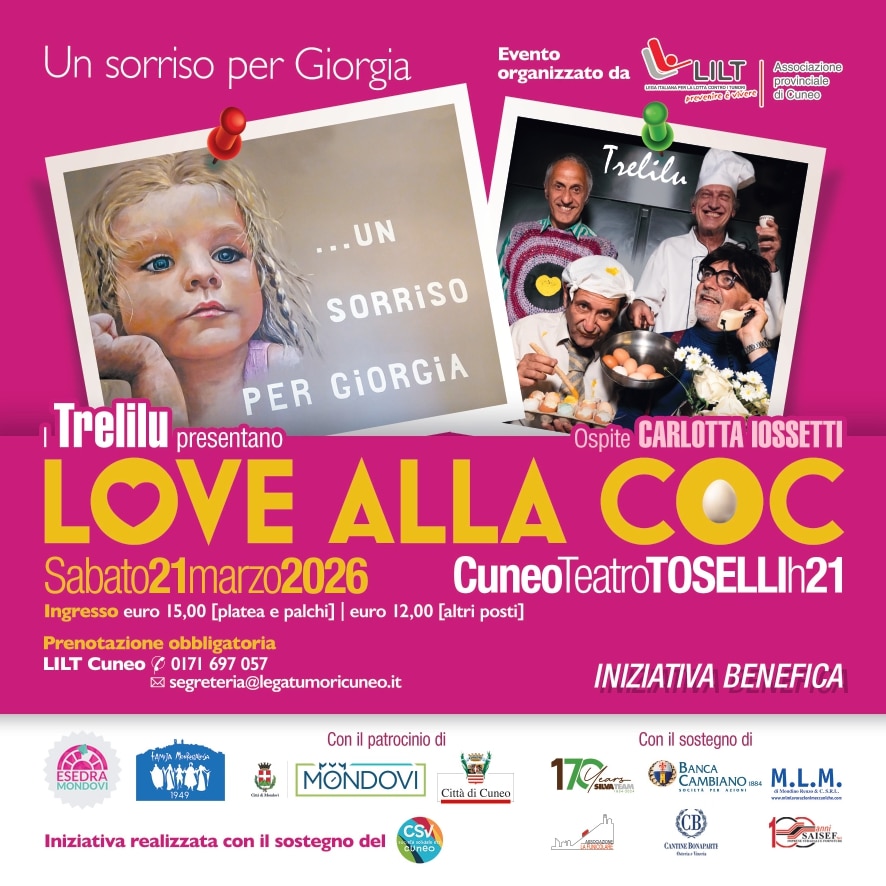 UN SORRISO PER GIORGIA &ndash; I TRE LILU in LOVE ALLA COC