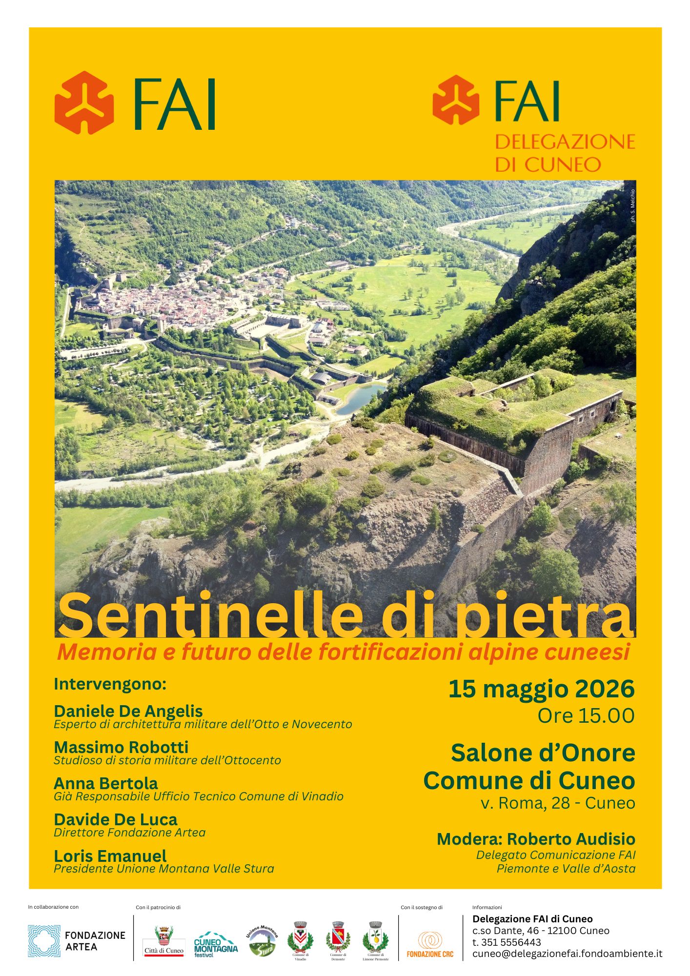 SENTINELLE DI PIETRA - Memoria e futuro delle fortificazioni alpine cuneesi - Convegno SENTINELLE DI PIETRA - Memoria e futuro delle fortificazioni alpine cuneesi - Convegno