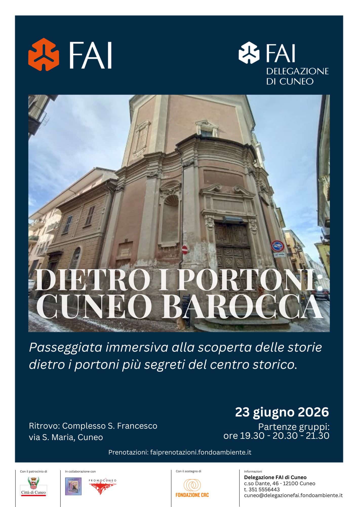 Derrière les portes : Cuneo baroque Derrière les portes : Cuneo baroque