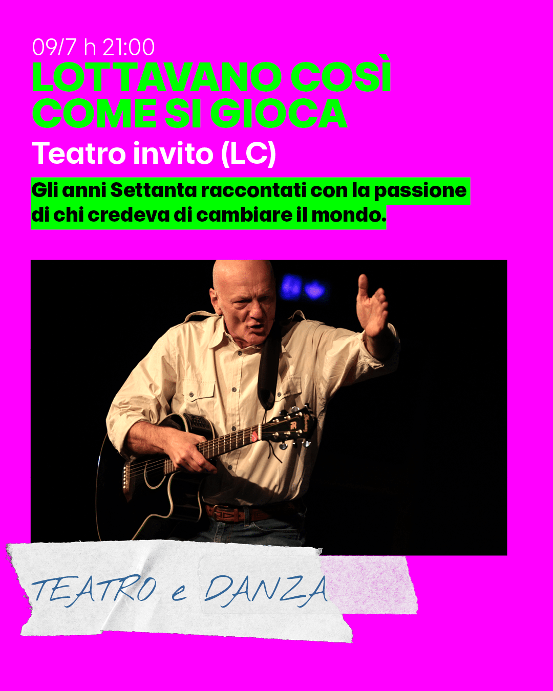 LOTTAVANO COSÌ COME SI GIOCA - Teatro Invito