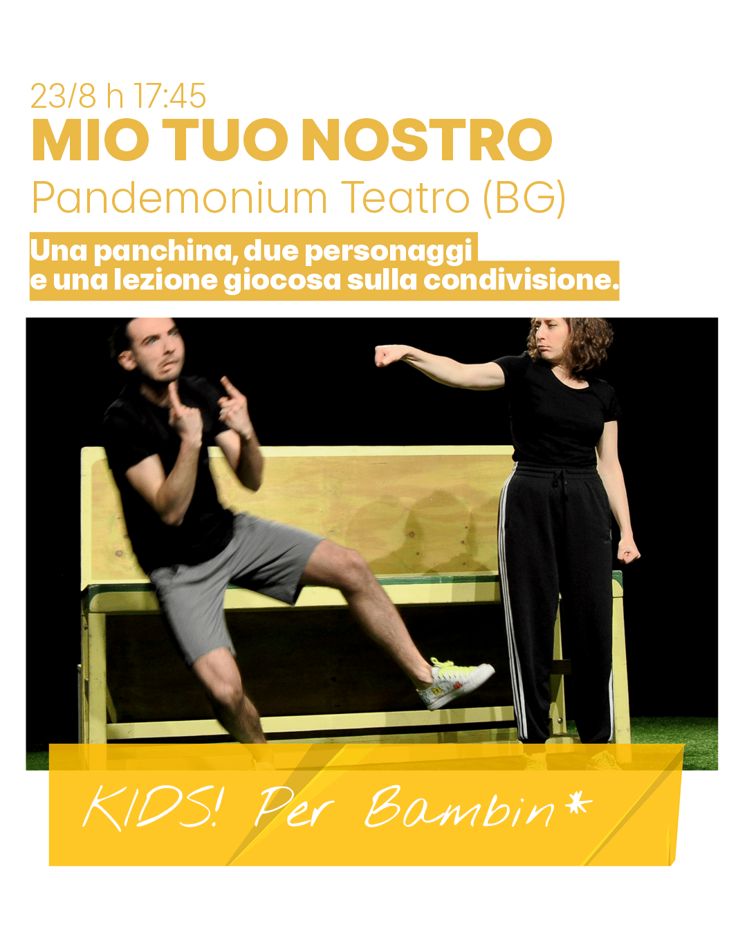 Mon, Ton, Notre – Le Banc Public – Pandemonium Teatro Mon, Ton, Notre – Le Banc Public – Pandemonium Teatro