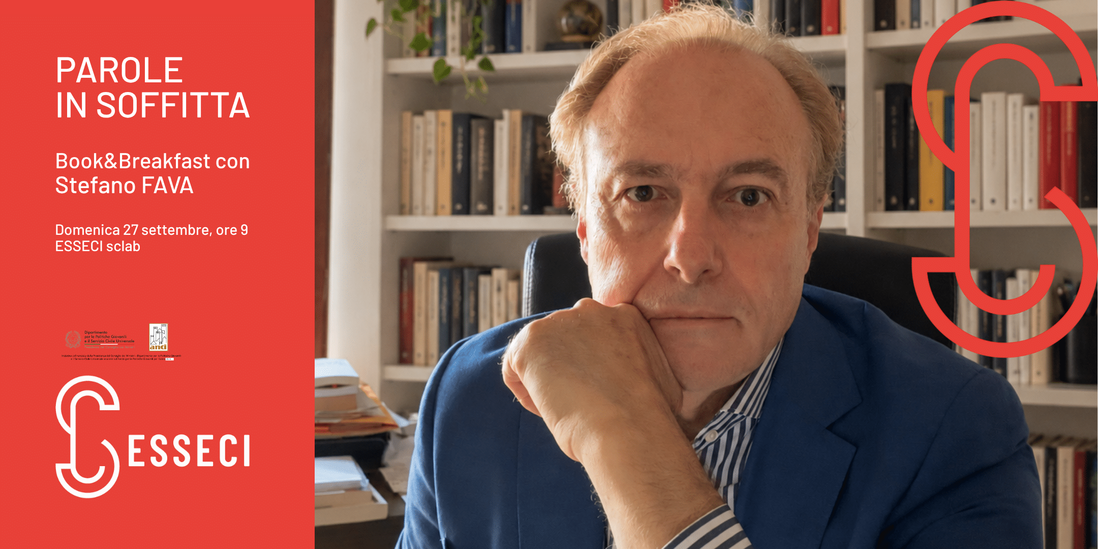 Words in the Attic • Book & Breakfast with Stefano Fava
