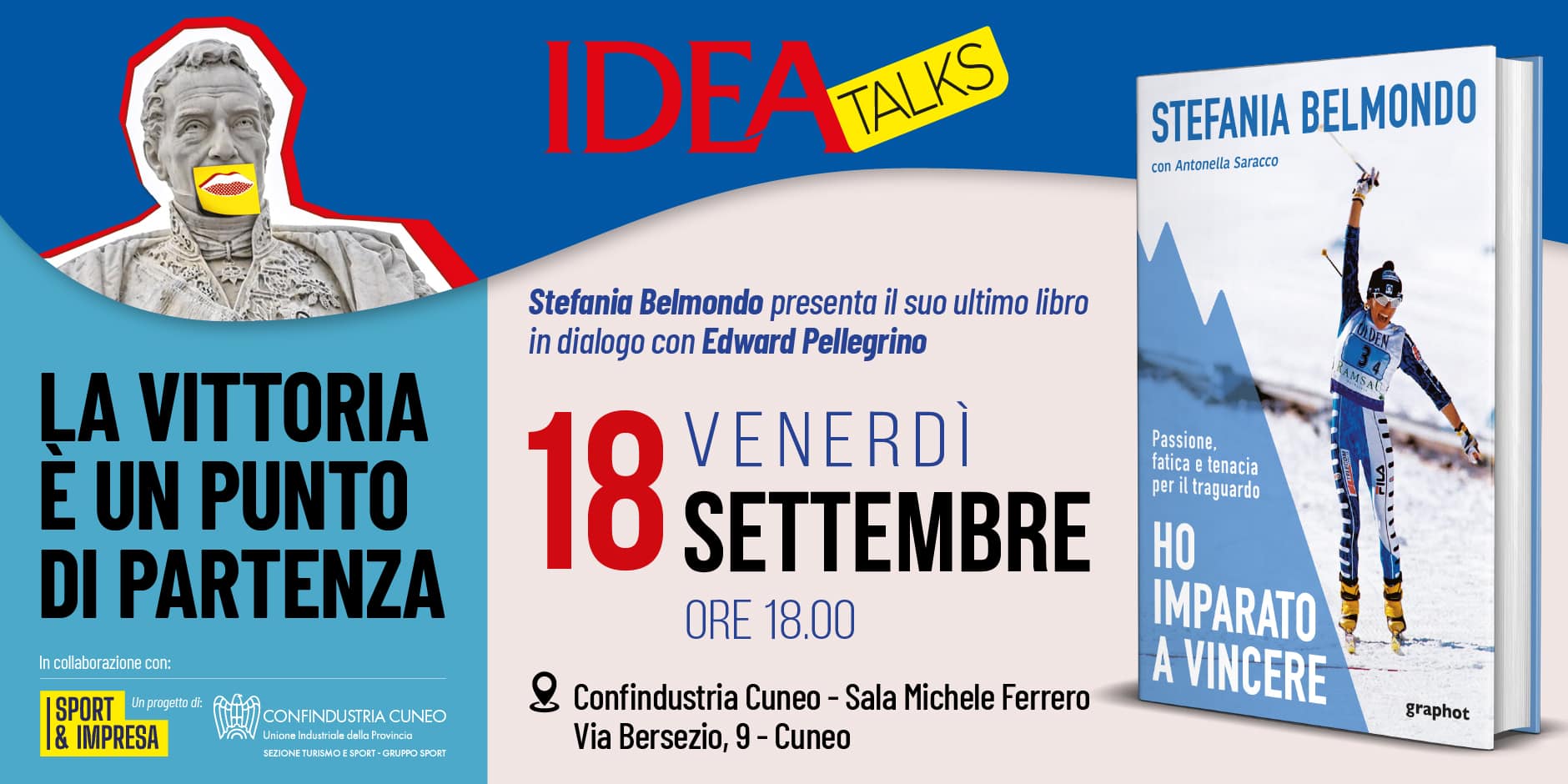 IDEA Talks | La vittoria è un punto di partenza – Stefania Belmondo