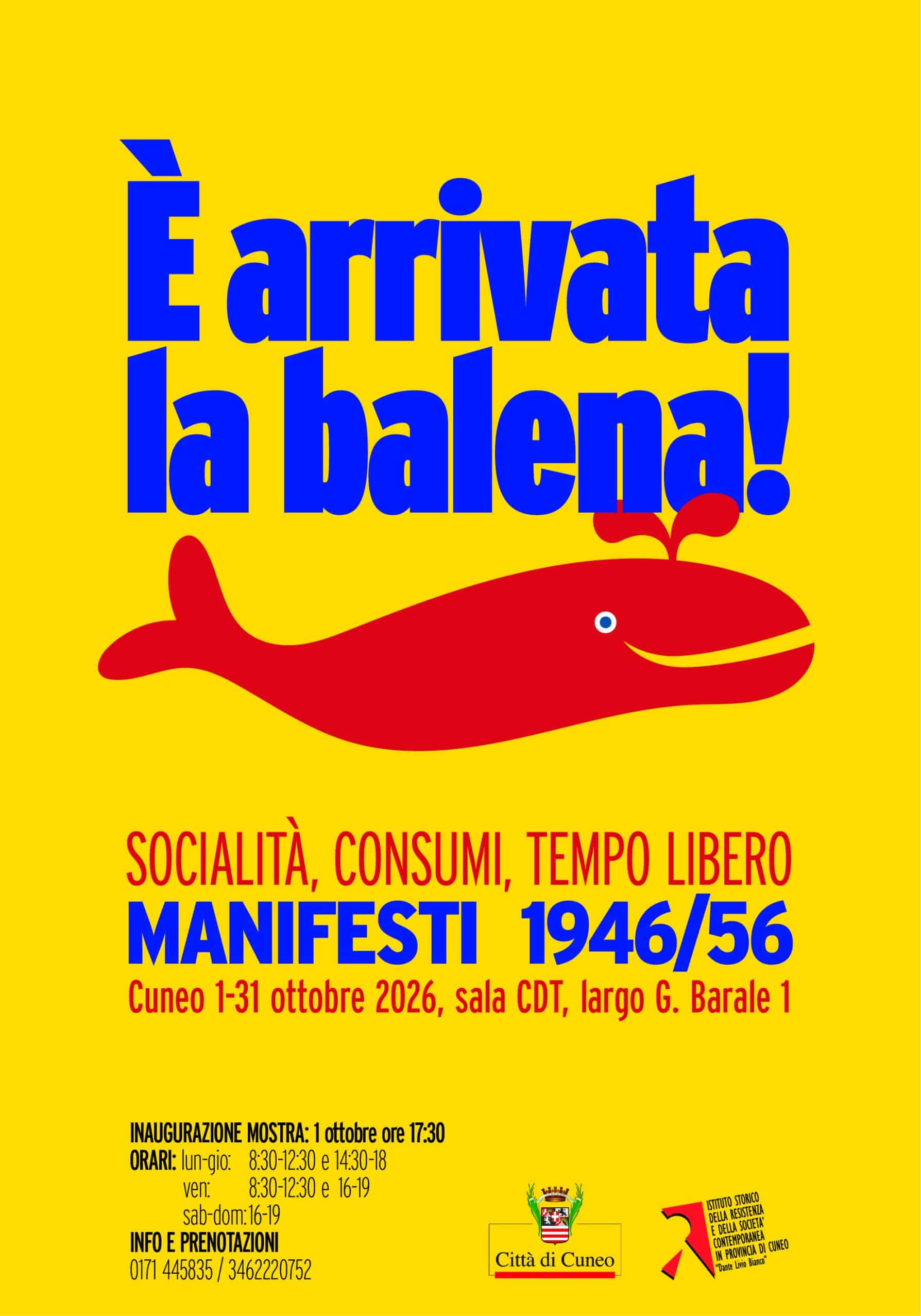 Mostra E' arrivata la balena