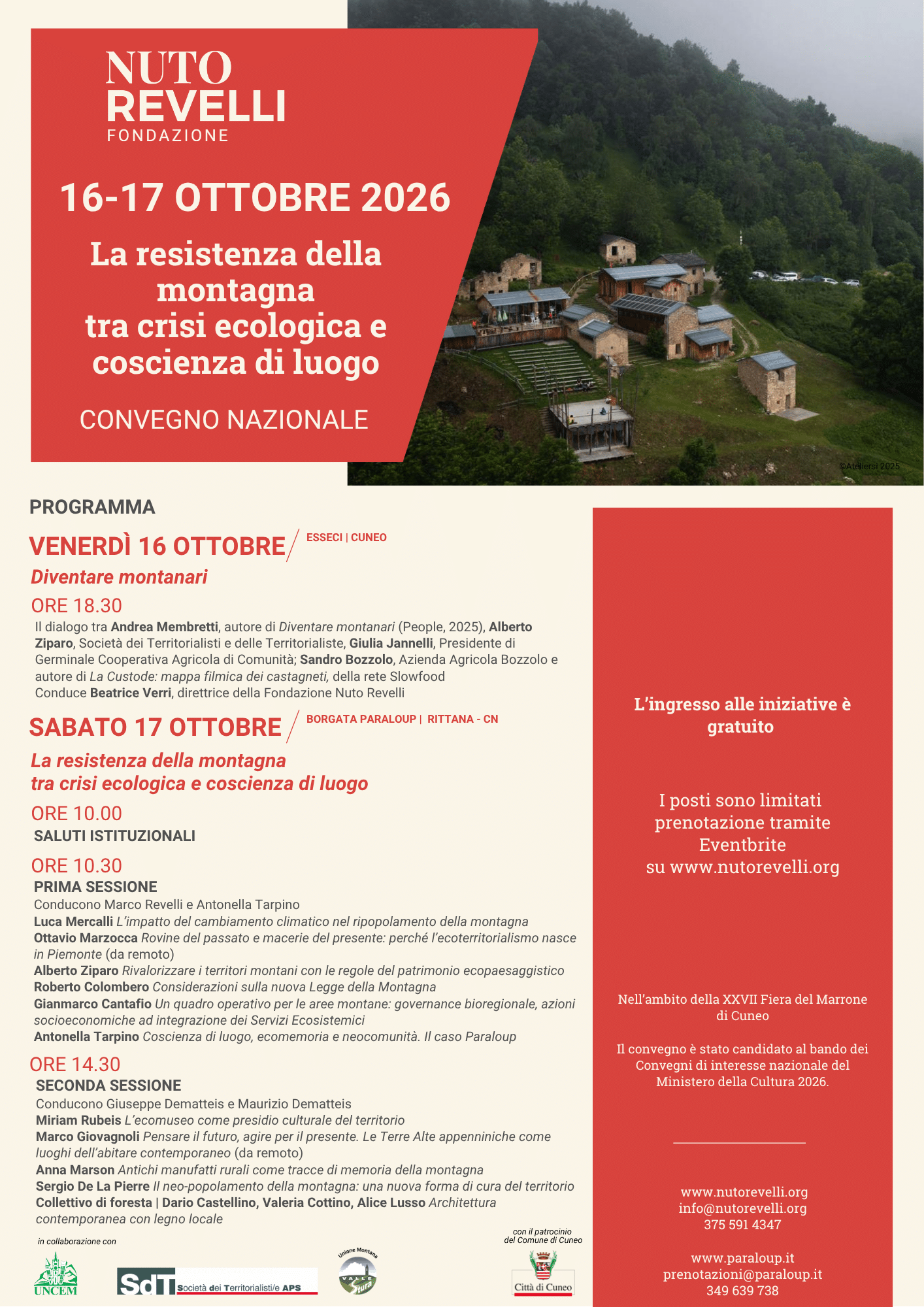 Résistance des montagnes : Conférence nationale sur la crise écologique et la conscience territoriale