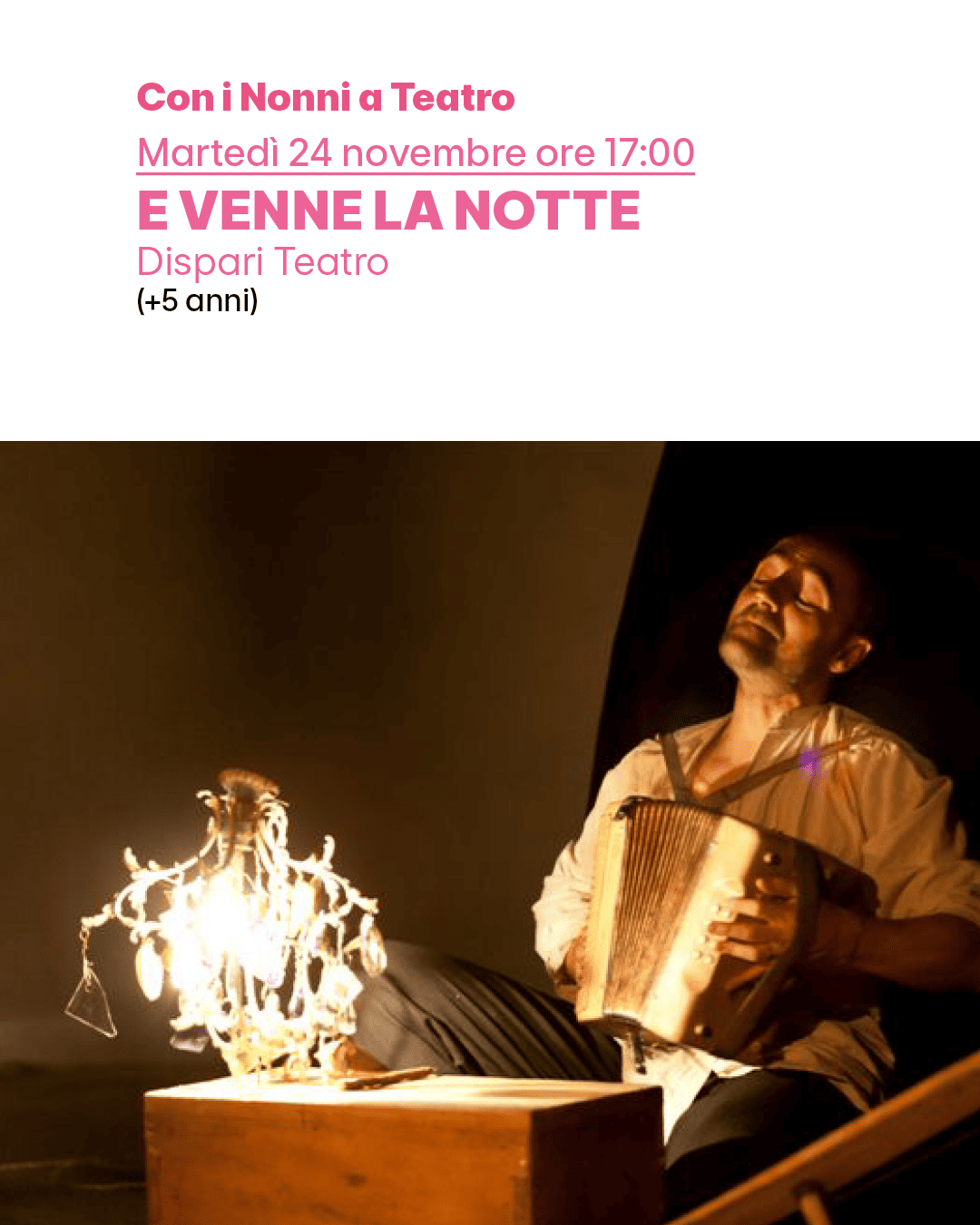 E VENNE LA NOTTE E VENNE LA NOTTE