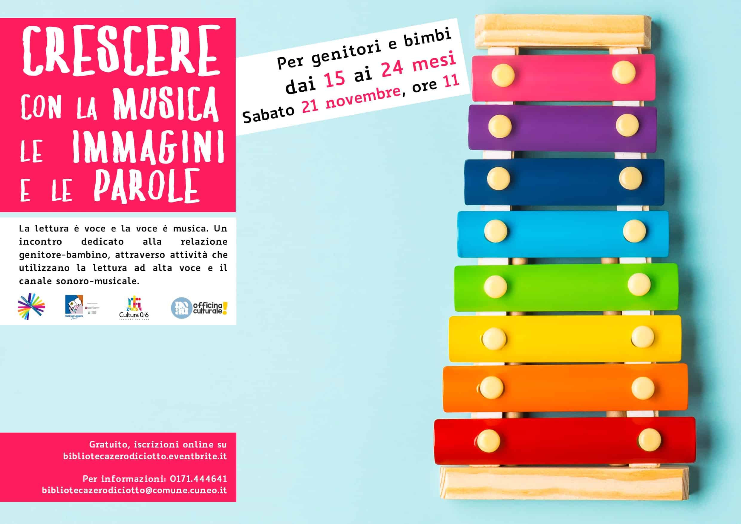 Crescere con la musica, le immagini, le parole (15-24 mesi)